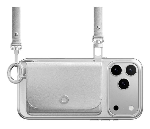 MAGEASY Pouch M do iPhone 17 Pro Max (Silver/Silver ) - 1416047 - zdjęcie